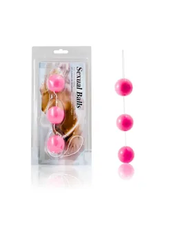 Striscia Sfere Anal Rosa Abs