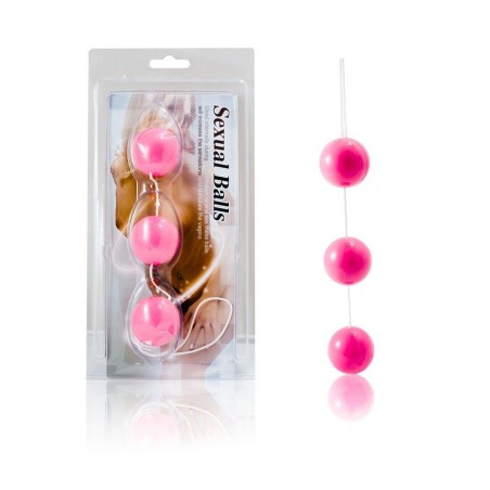 Striscia Sfere Anal Rosa Abs - BAILE STIMULATING - Ovetti Palline Sfere | erosidea.com