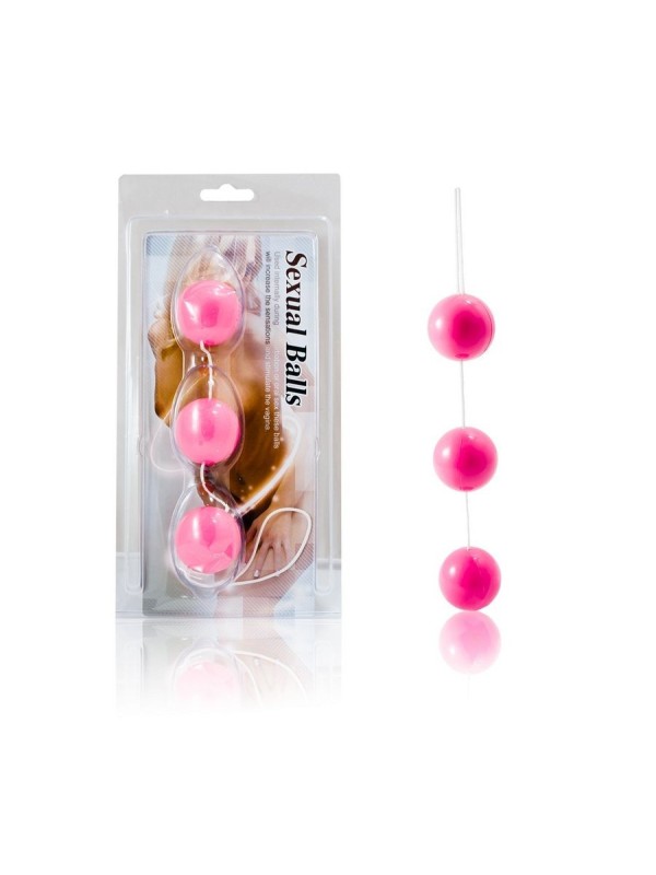 Striscia Sfere Anal Rosa Abs - BAILE STIMULATING - Ovetti Palline Sfere | erosidea.com