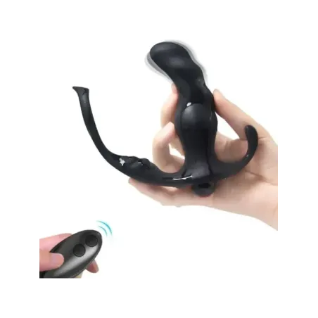 Armony - Vibratore Anale Prostata Knight E Telecomando Anello Nero - ARMONY ANAL - Vibratori Anali | erosidea.com