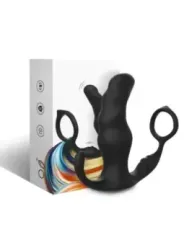 Armony - Vibratore Anale Prostata Knight E Telecomando Anello Nero - ARMONY ANAL - Vibratori Anali | erosidea.com