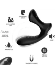 Armony - Vibratore Storm Prostata Anale E Telecomando Plug Nero - ARMONY ANAL - Vibratori Anali | erosidea.com