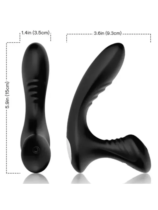 Armony - Vibratore Storm Prostata Anale E Telecomando Plug Nero - ARMONY ANAL - Vibratori Anali | erosidea.com