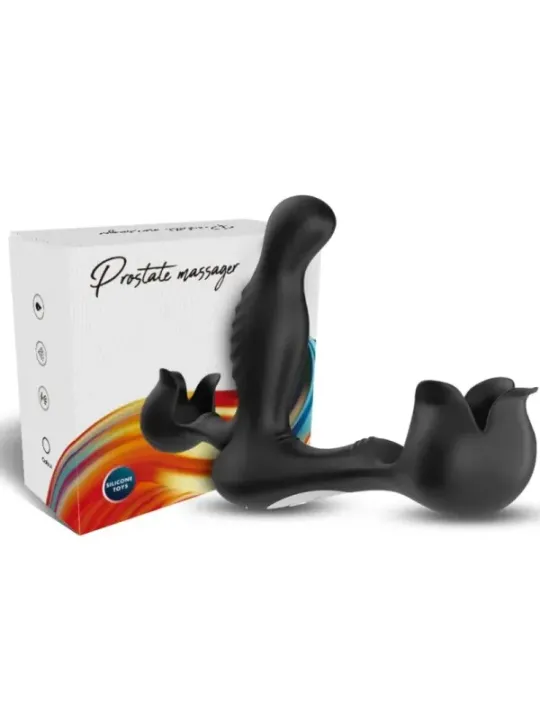 Armony - Vibratore Surround Anale E Stimolatore Testicolo Telecomando Nero - ARMONY FOR HIM - Vibratori Anali | erosidea.com
