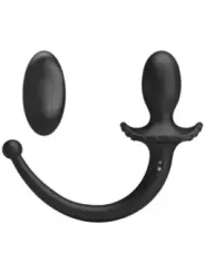 Mr Play - Vibratore Anale E Perineo Con Telecomando Wireless Nero - MR PLAY - Vibratori Anali | erosidea.com