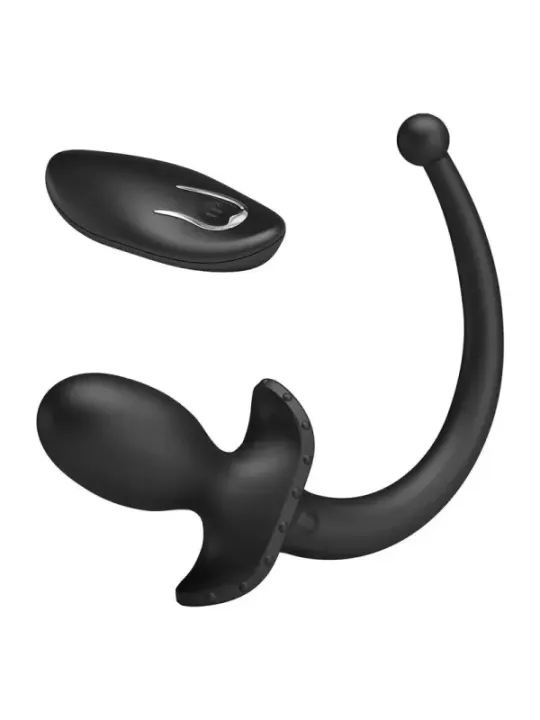 Mr Play - Vibratore Anale E Perineo Con Telecomando Wireless Nero - MR PLAY - Vibratori Anali | erosidea.com
