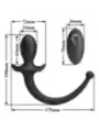 Mr Play - Vibratore Anale E Perineo Con Telecomando Wireless Nero - MR PLAY - Vibratori Anali | erosidea.com