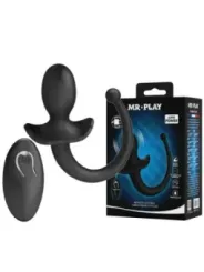 Mr Play - Vibratore Anale E Perineo Con Telecomando Wireless Nero - MR PLAY - Vibratori Anali | erosidea.com
