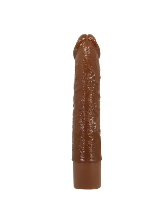 Pretty Love - Leonardo Vibratore Realistico 20 Cm 4 Cm Marrone - DILDOS - Vibratori Anali | erosidea.com