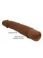 Pretty Love - Leonardo Vibratore Realistico 20 Cm 4 Cm Marrone - DILDOS - Vibratori Anali | erosidea.com
