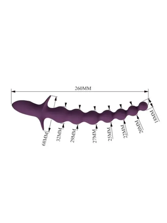Pretty Love - Vibratore Anale Ricaricabile Madison Con 10 Funzioni - ANAL TOYS - Vibratori Anali | erosidea.com