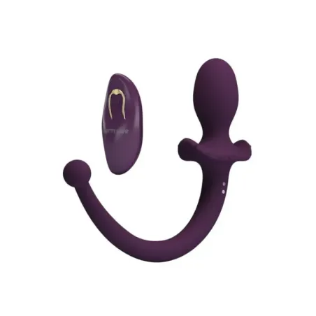Pretty Love - Lioea Vibrante Anale Con Coda 12 Funzioni Telecomando Viola - ANAL TOYS - Vibratori Anali | erosidea.com