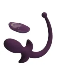 Pretty Love - Lioea Vibrante Anale Con Coda 12 Funzioni Telecomando Viola - ANAL TOYS - Vibratori Anali | erosidea.com