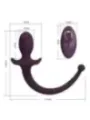 Pretty Love - Lioea Vibrante Anale Con Coda 12 Funzioni Telecomando Viola - ANAL TOYS - Vibratori Anali | erosidea.com