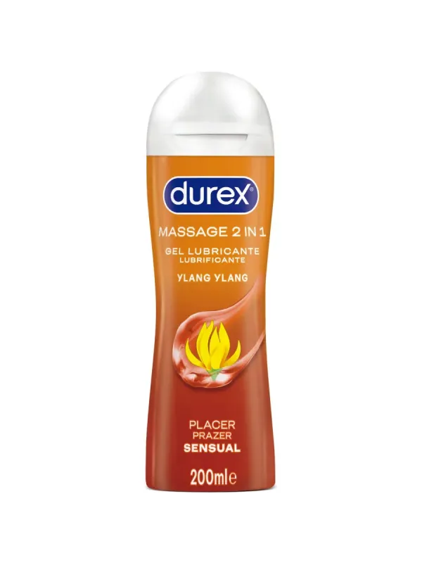 Durex - Lubrificante Gel Ylang Ylang 200 ml - DUREX LUBES - Aromatizzati e Commestibili | erosidea.com