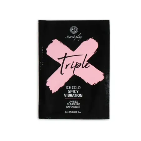 Secretplay - Intensificatore Di Piacere Triplo X A Dose Singola - SECRETPLAY COSMETIC - Vibratori Liquidi | erosidea.com