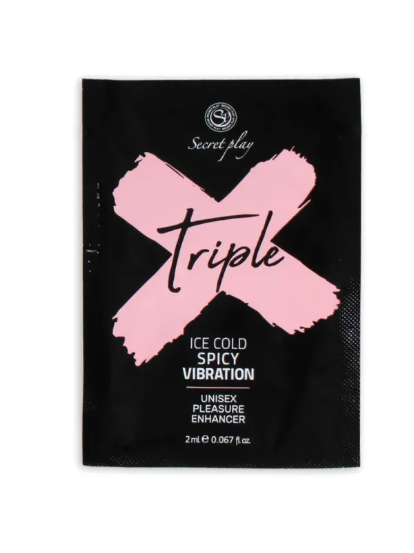 Secretplay - Intensificatore Di Piacere Triplo X A Dose Singola - SECRETPLAY COSMETIC - Vibratori Liquidi | erosidea.com