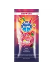Skins - Lubrificante Fruttato A Base D'acqua Mango E Frutto Della Passione Monodose 5 Ml - SKINS - Monodose e Pocket | erosidea.com