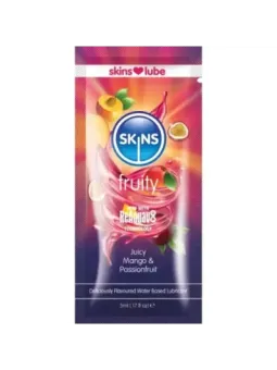 Skins - Lubrificante Fruttato A Base D'acqua Mango E Frutto Della Passione Monodose 5 Ml
