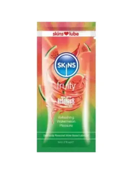 Skins - Lubrificante Fruttato A Base D'acqua Anguria Monodose 5 Ml