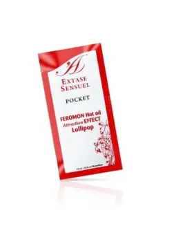 Extase Sensual - Olio Da Massaggio Ai Feromoni Effetto Calore Lollipop 10 Ml