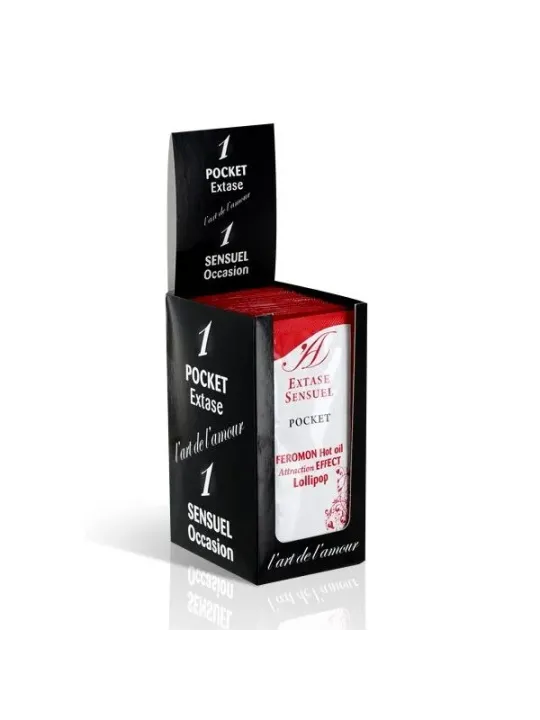 Extase Sensual - Olio Da Massaggio Ai Feromoni Effetto Calore Lollipop 10 Ml - EXTASE SENSUAL - Monodose e Pocket | erosidea.com