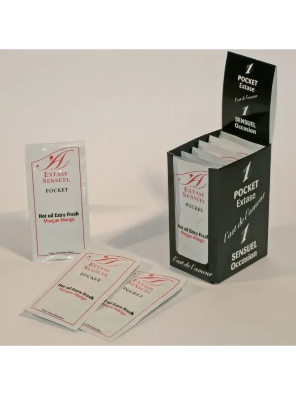 Extase Sensual - Olio Stimolante Al Mango 10 ml - EXTASE SENSUAL - Monodose e Pocket | erosidea.com