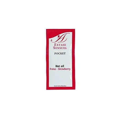 Extase Sensual - Olio Stimolante Alla Fragola 10 ml - EXTASE SENSUAL - Monodose e Pocket | erosidea.com