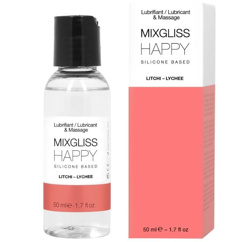 Mixgliss - Lubrificante Silicone Happy Litchi 50 Ml - MIXGLISS - Aromatizzati e Commestibili | erosidea.com