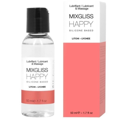 Mixgliss - Lubrificante Silicone Happy Litchi 50 Ml - MIXGLISS - Aromatizzati e Commestibili | erosidea.com