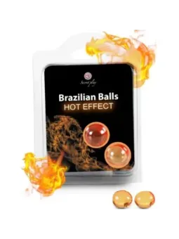 Secretplay - Palline Brasiliane Effetto Riscaldante 2 ml