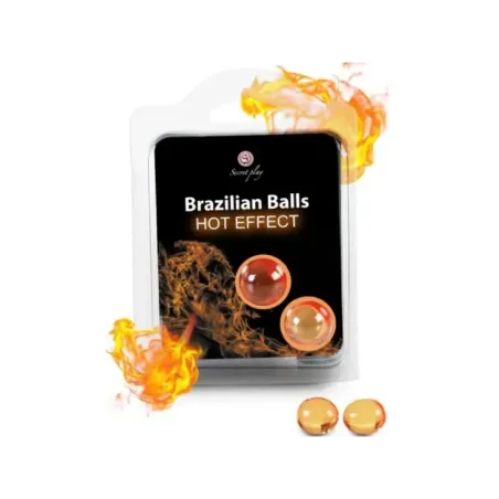 Secretplay - Palline Brasiliane Effetto Riscaldante 2 ml - SECRETPLAY COSMETIC - Monodose e Pocket | erosidea.com