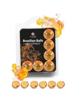 Secretplay - Set 6 Palline Brasiliane Effetto Calore