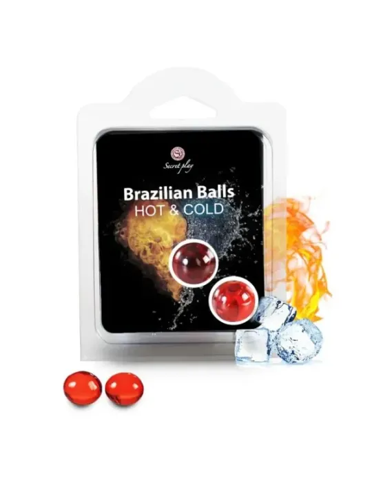 Secretplay - Palline Brasiliane Effetto Caldo E Freddo 2 - SECRETPLAY COSMETIC - Ovetti Palline Sfere | erosidea.com