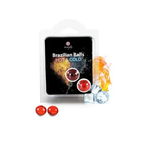 Secretplay - Palline Brasiliane Effetto Caldo E Freddo 2 - SECRETPLAY COSMETIC - Ovetti Palline Sfere | erosidea.com