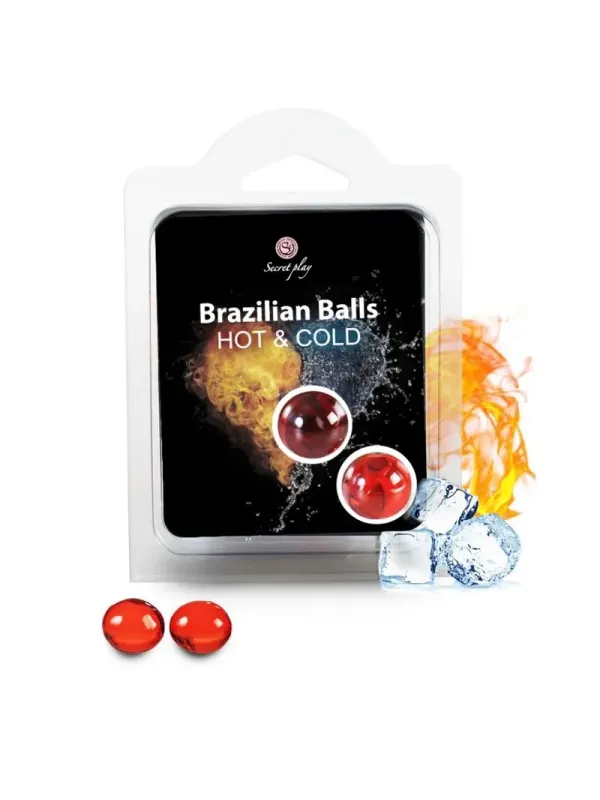 Secretplay - Palline Brasiliane Effetto Caldo E Freddo 2 - SECRETPLAY COSMETIC - Ovetti Palline Sfere | erosidea.com