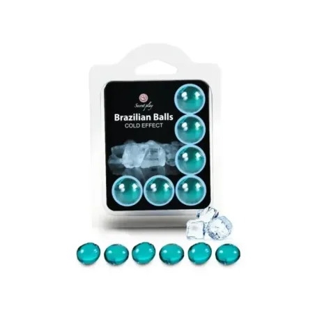 Secretplay - Set 6 Palline Brasiliane Effetto Freddo - SECRETPLAY COSMETIC - Ovetti Palline Sfere | erosidea.com