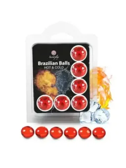 Secretplay - Set 6 Palline Brasiliane Effetto Caldo E Freddo