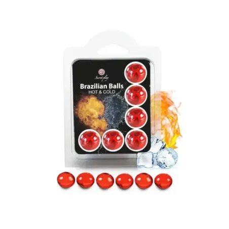 Secretplay - Set 6 Palline Brasiliane Effetto Caldo E Freddo - SECRETPLAY COSMETIC - Ovetti Palline Sfere | erosidea.com
