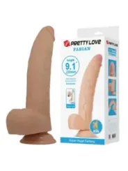 Pretty Love - Fabian Dildo Flessibile Con Ventosa - DILDOS - Dildo | erosidea.com