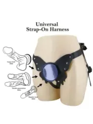 Pretty Love - Imbracatura Strap-On Yeti Con Dildo A Ventosa - HARNESS COLLECTION - Dildo | erosidea.com