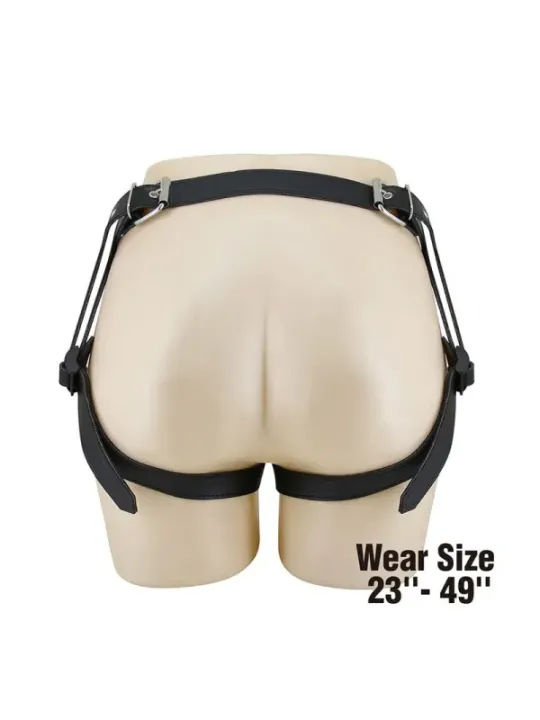 Pretty Love - Imbracatura Strap-On Yeti Con Dildo A Ventosa - HARNESS COLLECTION - Dildo | erosidea.com