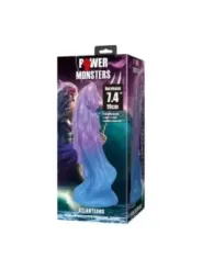 Power Monsters - Dildo Realistico Atlanteano Con Ventosa 19 Cm 5 Cm Blu E Viola - POWER MONSTERS - Dildo | erosidea.com