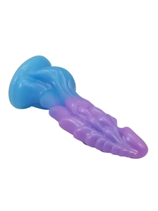 Power Monsters - Dildo Realistico Atlanteano Con Ventosa 19 Cm 5 Cm Blu E Viola - POWER MONSTERS - Dildo | erosidea.com