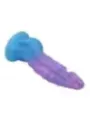 Power Monsters - Dildo Realistico Atlanteano Con Ventosa 19 Cm 5 Cm Blu E Viola - POWER MONSTERS - Dildo | erosidea.com