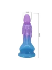Power Monsters - Dildo Realistico Atlanteano Con Ventosa 19 Cm 5 Cm Blu E Viola - POWER MONSTERS - Dildo | erosidea.com