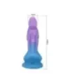 Power Monsters - Dildo Realistico Atlanteano Con Ventosa 19 Cm 5 Cm Blu E Viola - POWER MONSTERS - Dildo | erosidea.com