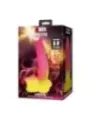 Power Monsters - Dildo Fantasy Mostro Ondulato Con Ventosa 225 Cm 55 Cm Rosa E Giallo - POWER MONSTERS - Dildo | erosidea.com