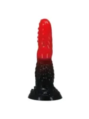 Power Monsters - Dildo Fantasy Drago Di Fuoco Con Ventosa 245 Cm 58 Cm Rosso E Nero - POWER MONSTERS - Dildo | erosidea.com