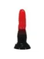 Power Monsters - Dildo Fantasy Drago Di Fuoco Con Ventosa 245 Cm 58 Cm Rosso E Nero - POWER MONSTERS - Dildo | erosidea.com